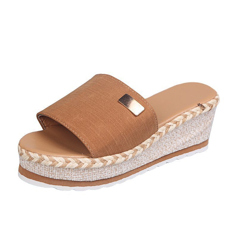 Damen Komfortable Keil-Sandalen Selmira