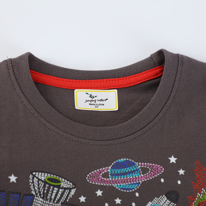 Jungen T-Shirt mit aufregendem Weltraum-Motiv