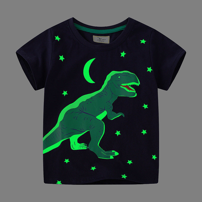 Jungen T-Shirt mit kreativem Dinosaurier-Motiv  1784092377