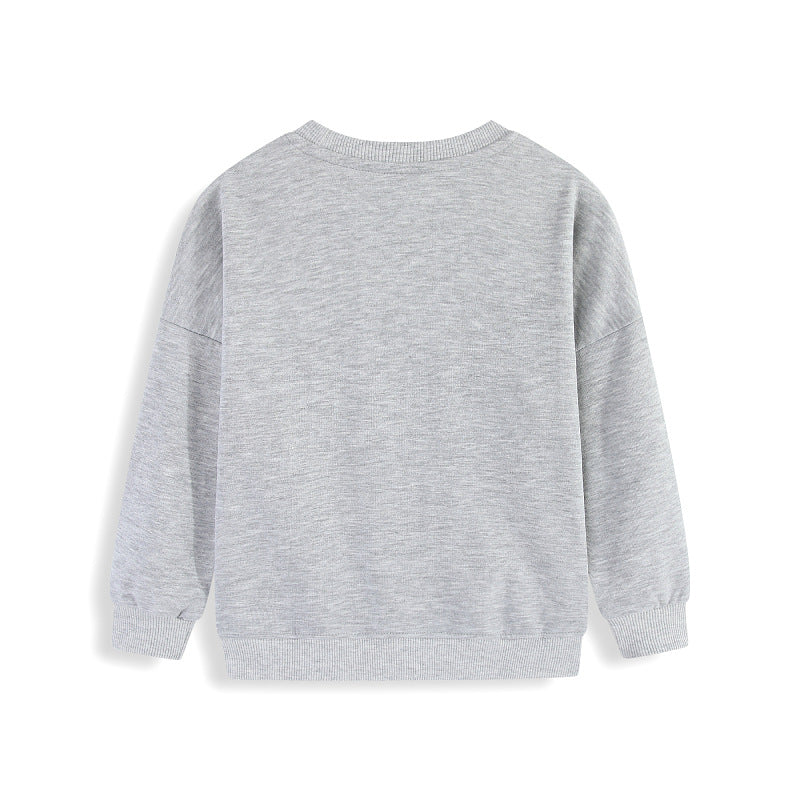 Mädchen Sweatshirt mit verspieltem Pferde-Design