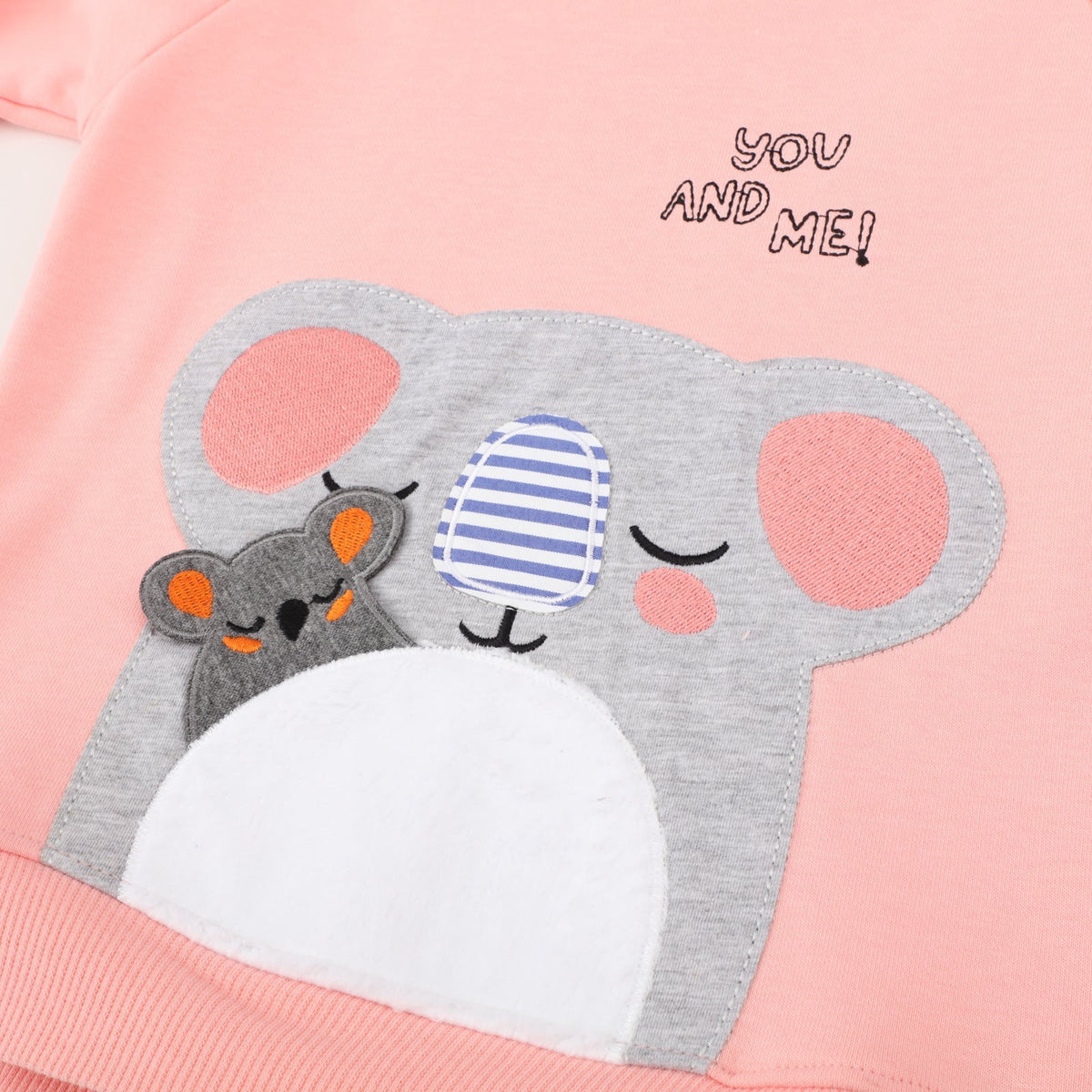 Mädchen Sweatshirt mit niedlichem Koala-Motiv