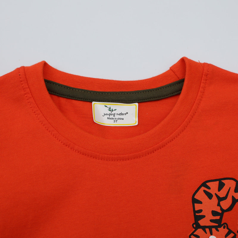 Mädchen T-Shirt mit verspieltem Tiermotiv