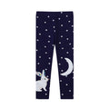 Mädchen Leggings mit verspieltem Hasen- und Sternenmotiv