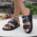 Damen Komfortable Riemchen-Sandalen mit elegantem Schnallen-Detail Selmira