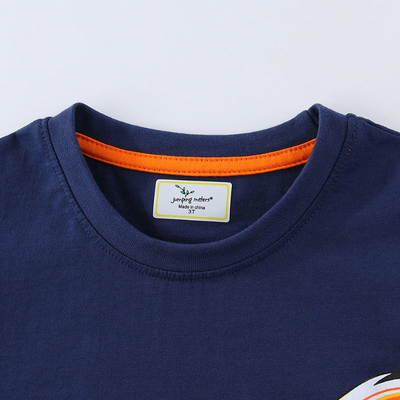 Jungen T-Shirt mit aufregendem Fahrzeug-Design