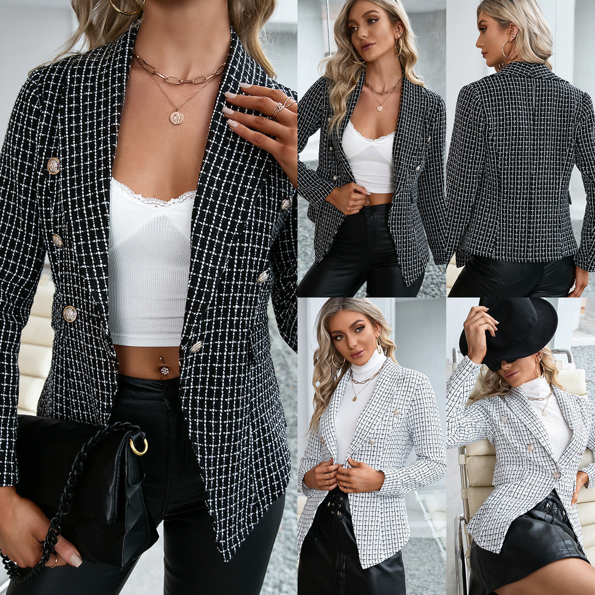 Damen Blazer Jacke Selmira