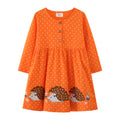 Kleines Mädchen Langarmkleid