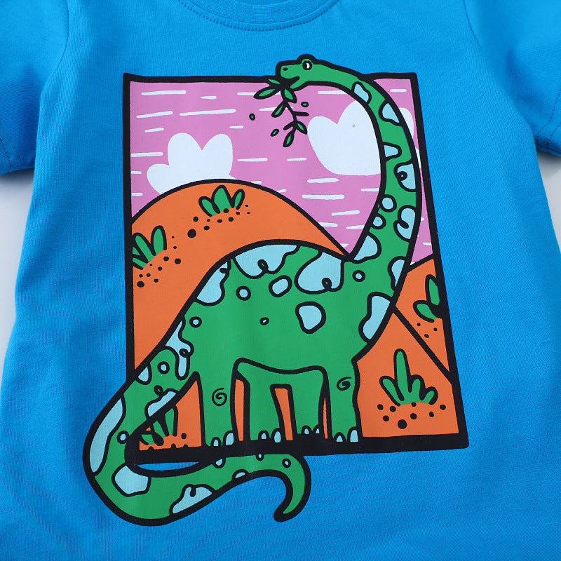 Jungen T-Shirt mit kreativem Dinosaurier-Motiv