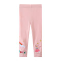 Mädchen Leggings mit verspieltem Feen- und Regenbogen-Design