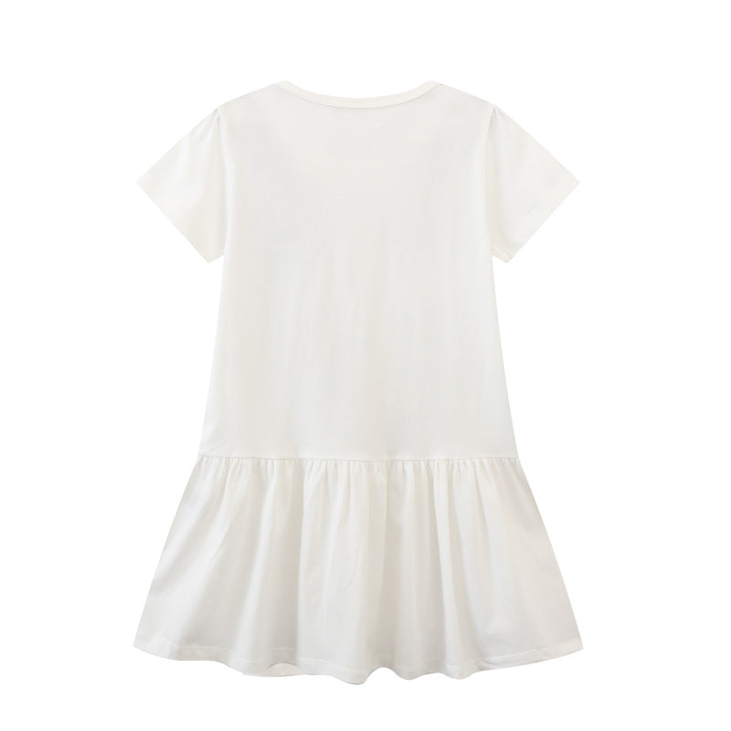 Mädchen Tüllkleid mit zauberhaftem Feenmotiv