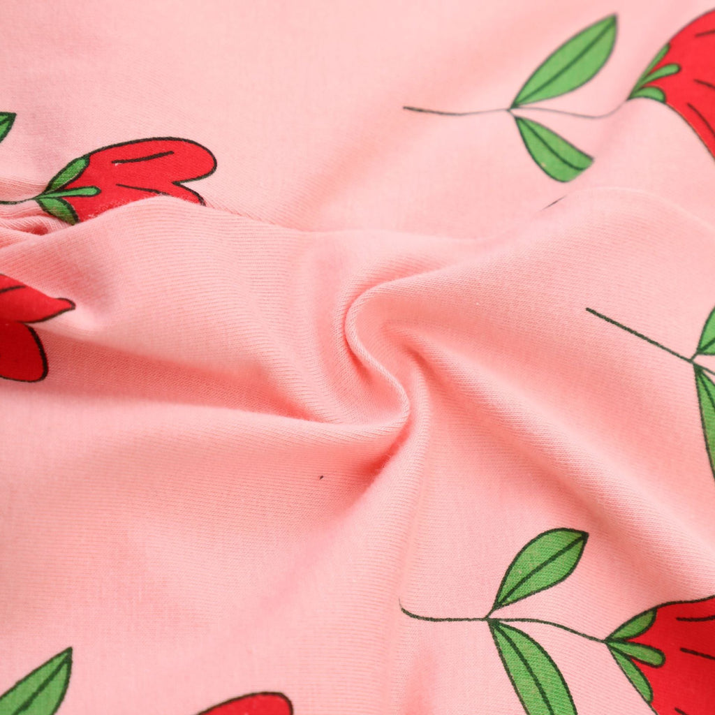 Mädchen Leggings mit verspieltem Blumenmuster
