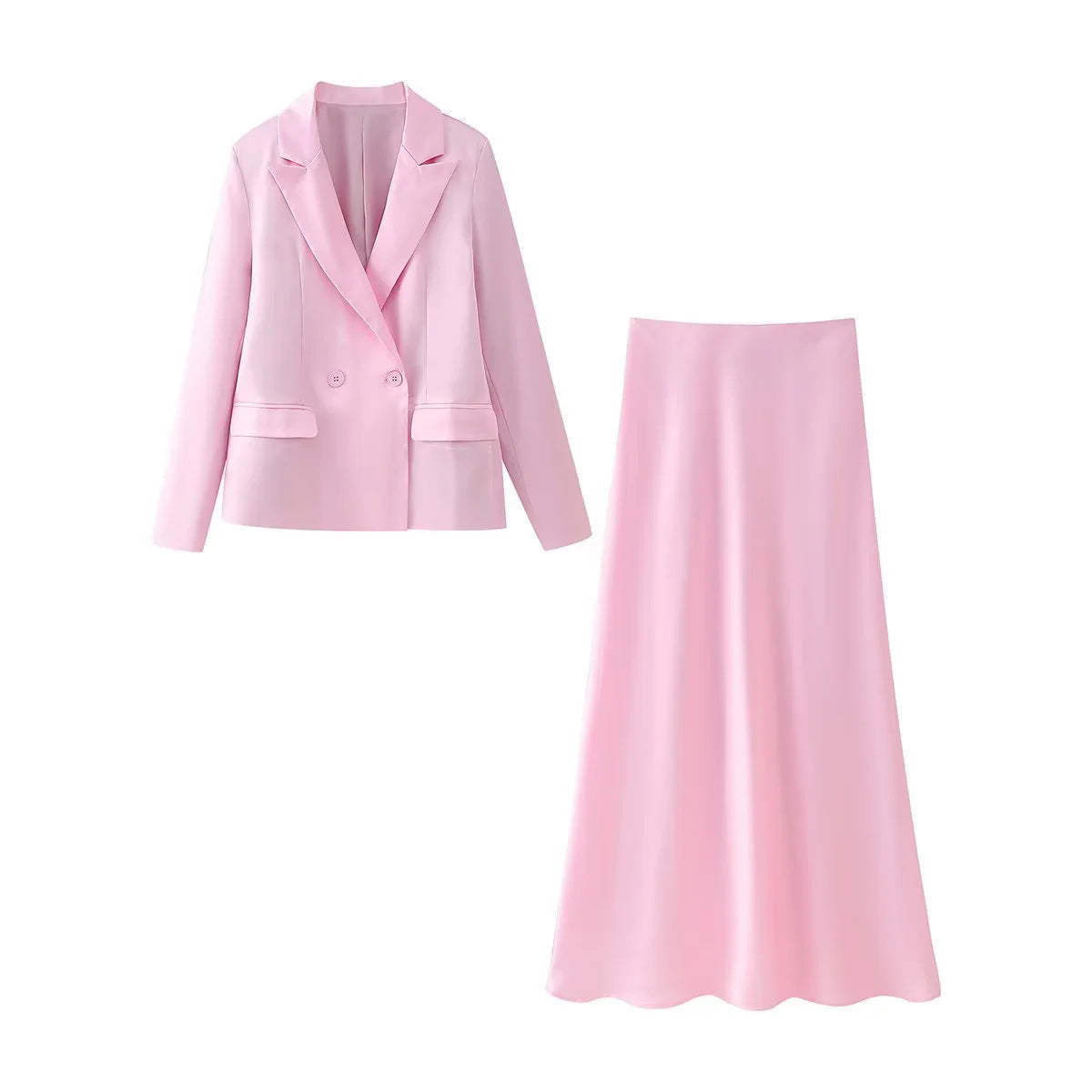 Damen elegantes Blazer- und Rock-Set Selmira