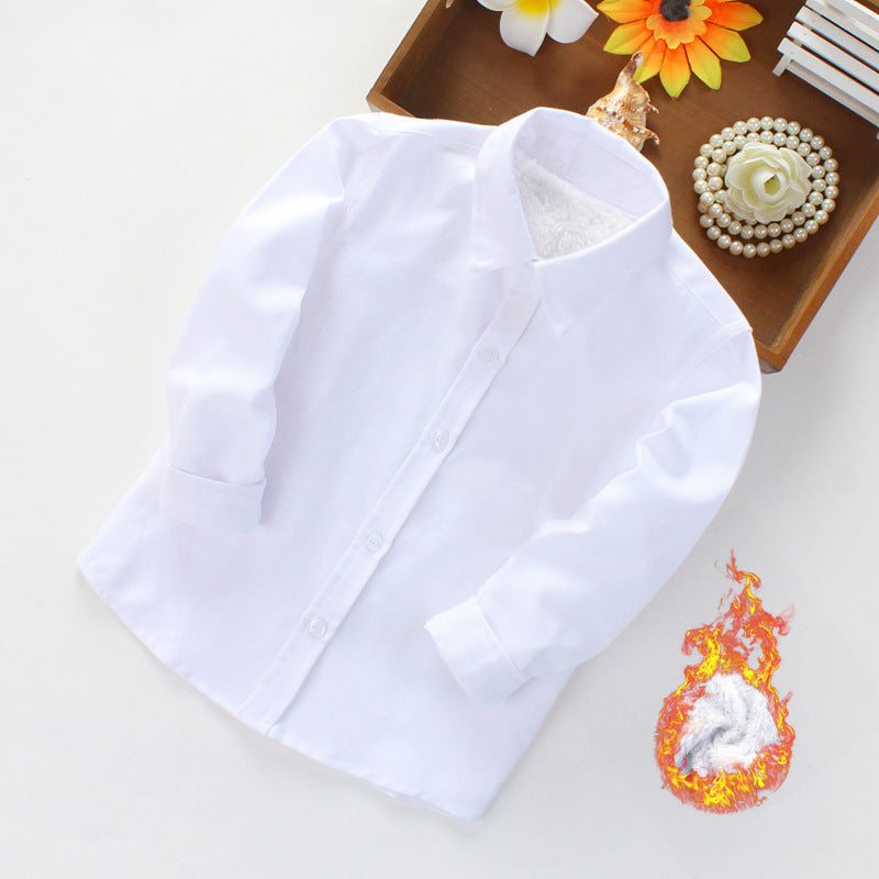 Damen Elegantes Langarmhemd mit weicher Innenseite