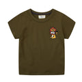 Kinder T-Shirt mit kreativem Löwen-Motiv