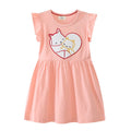 Mädchen Casual Kleid mit bezauberndem Tiermotiv