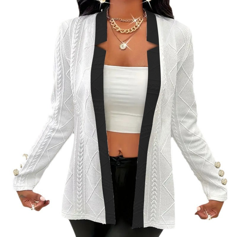 Damen Elegante Blazerjacke mit strukturiertem Design und hochwertigen Knopfdetails Selmira