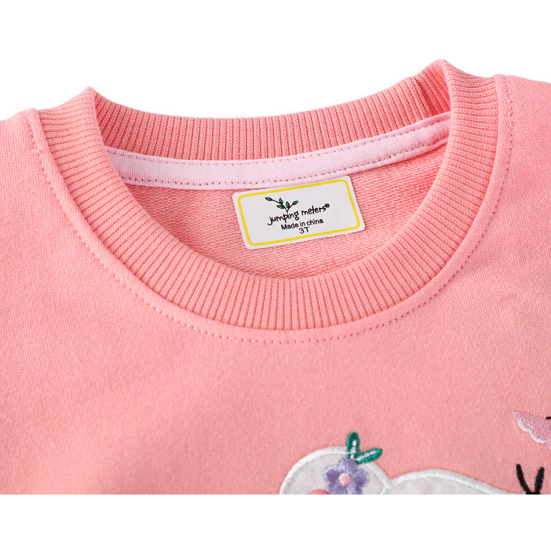 Mädchen Sweatshirt mit verspieltem Mäuse-Design