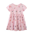 Mädchen Sommerkleid mit buntem Motiv