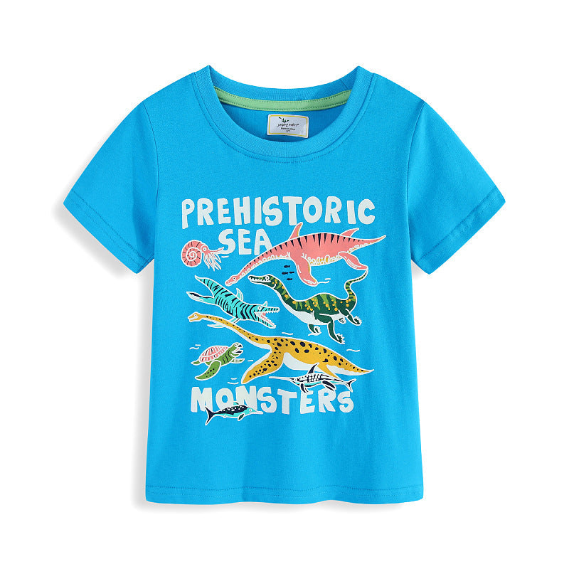 Jungen T-Shirt mit aufregendem Dinosaurier-Motiv