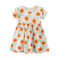 Mädchen Sommerkleid mit floralen Mustern