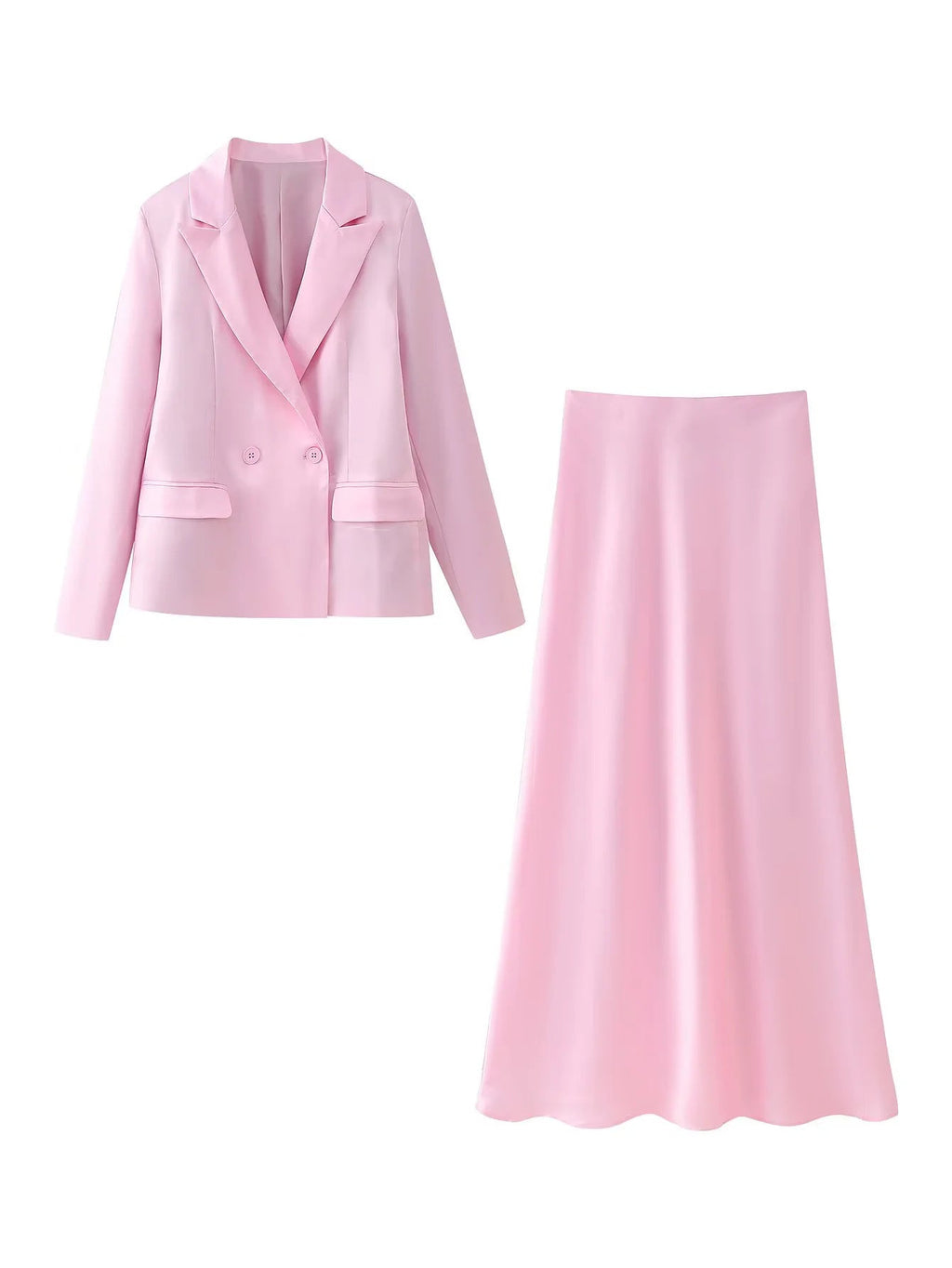 Damen elegantes Blazer- und Rock-Set Selmira