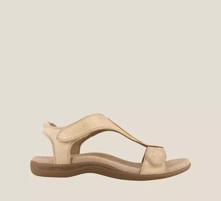 Damen Freizeit-Sandalen mit verstellbaren Riemen und ergonomischem Fußbett Selmira