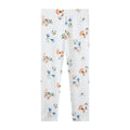 Mädchen Leggings mit buntem Blumenmuster