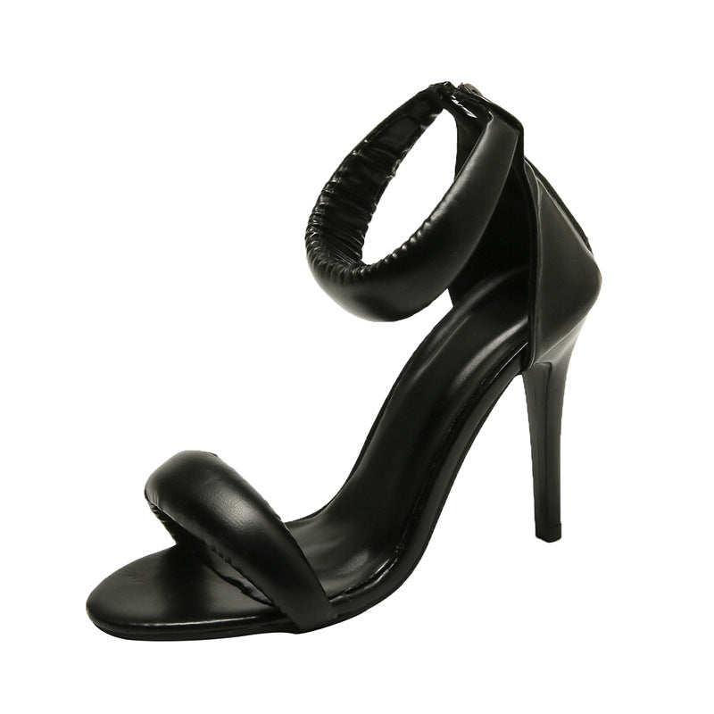 Damen Elegante High Heel Sandalen mit geschmeidigem Riemen und modernem Design Selmira