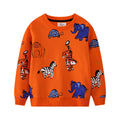 Kinder Sweatshirt mit buntem Tiermotiv