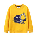 Unisex Sweatshirt mit lustigem Bagger-Design