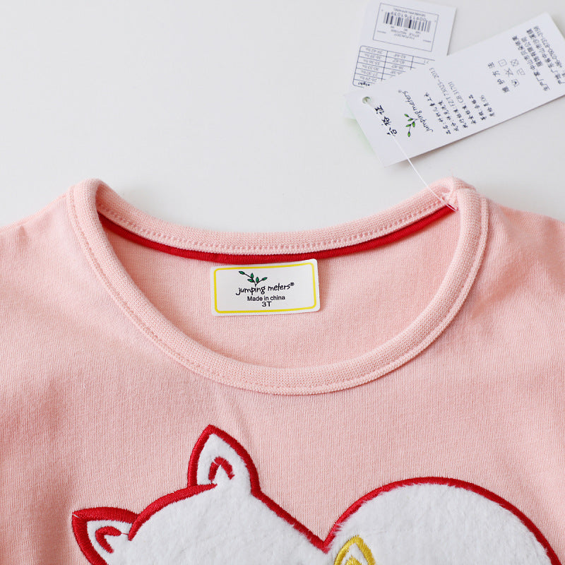Mädchen Casual Kleid mit bezauberndem Tiermotiv