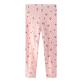 Mädchen Leggings mit zarten Blumenmustern