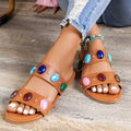 Damen Dekorative Sandalen Selmira