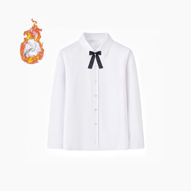 Damen Elegantes Langarmhemd mit weicher Innenseite
