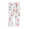 Mädchen Flared Leggings mit floralen Mustern