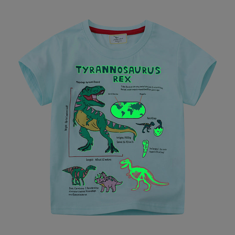 Jungen T-Shirt mit aufregendem Tyrannosaurus Rex Design