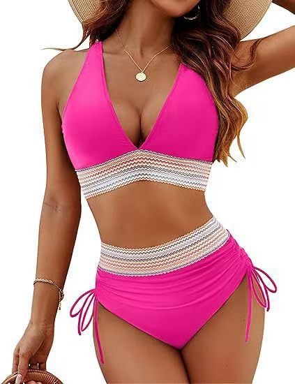 Damen Bikinis mit hoch tailliertem Schnitt und modischen Details Selmira
