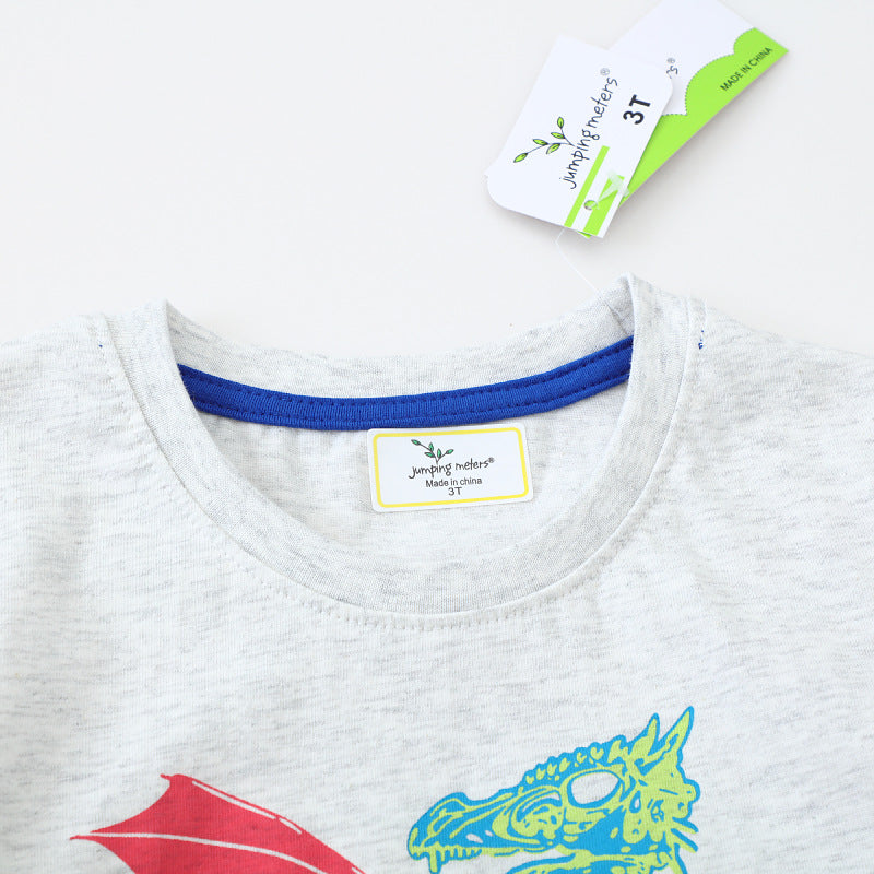 Jungen T-Shirt mit kreativem Drachenmotiv
