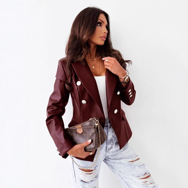 Damen Blazer mit doppelter Knopfleiste Selmira