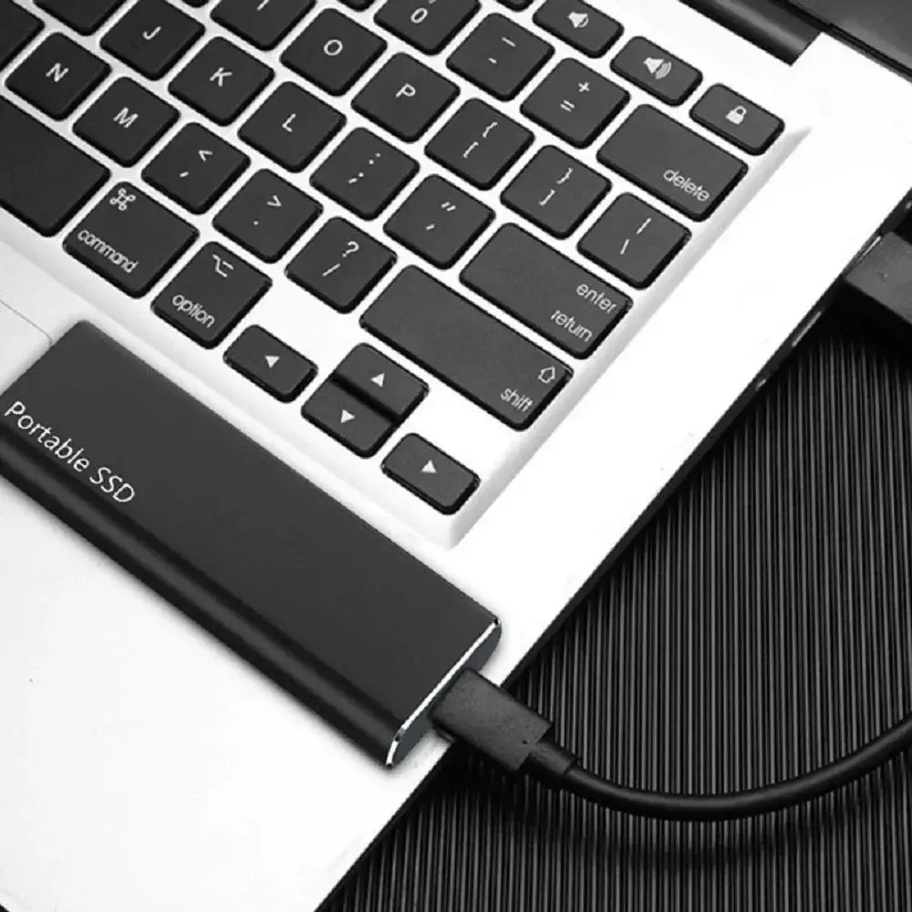Tragbare externe SSD, Aluminium, High-Speed Speicherlaufwerk