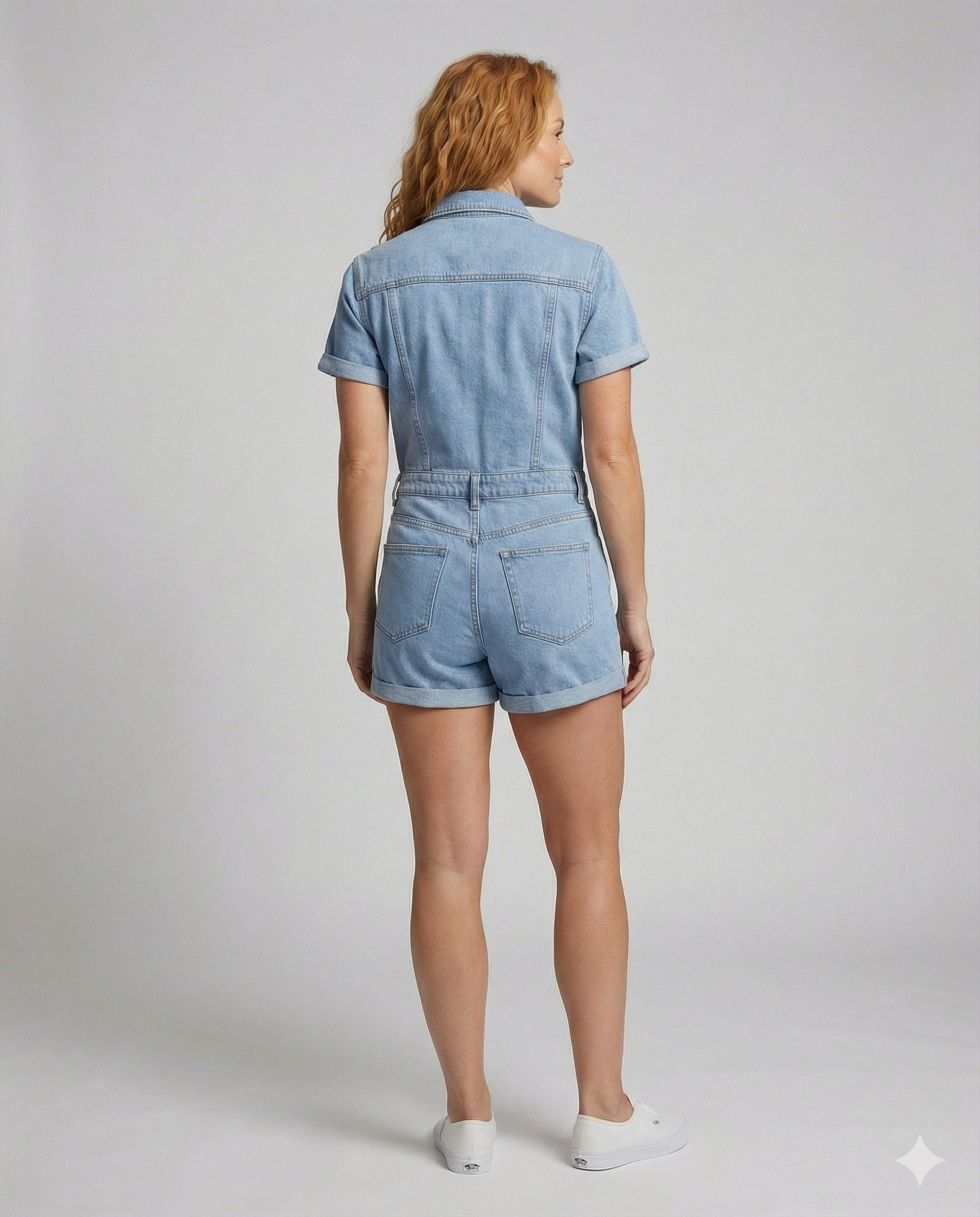 Damen Jeanshemdanzug Selmira