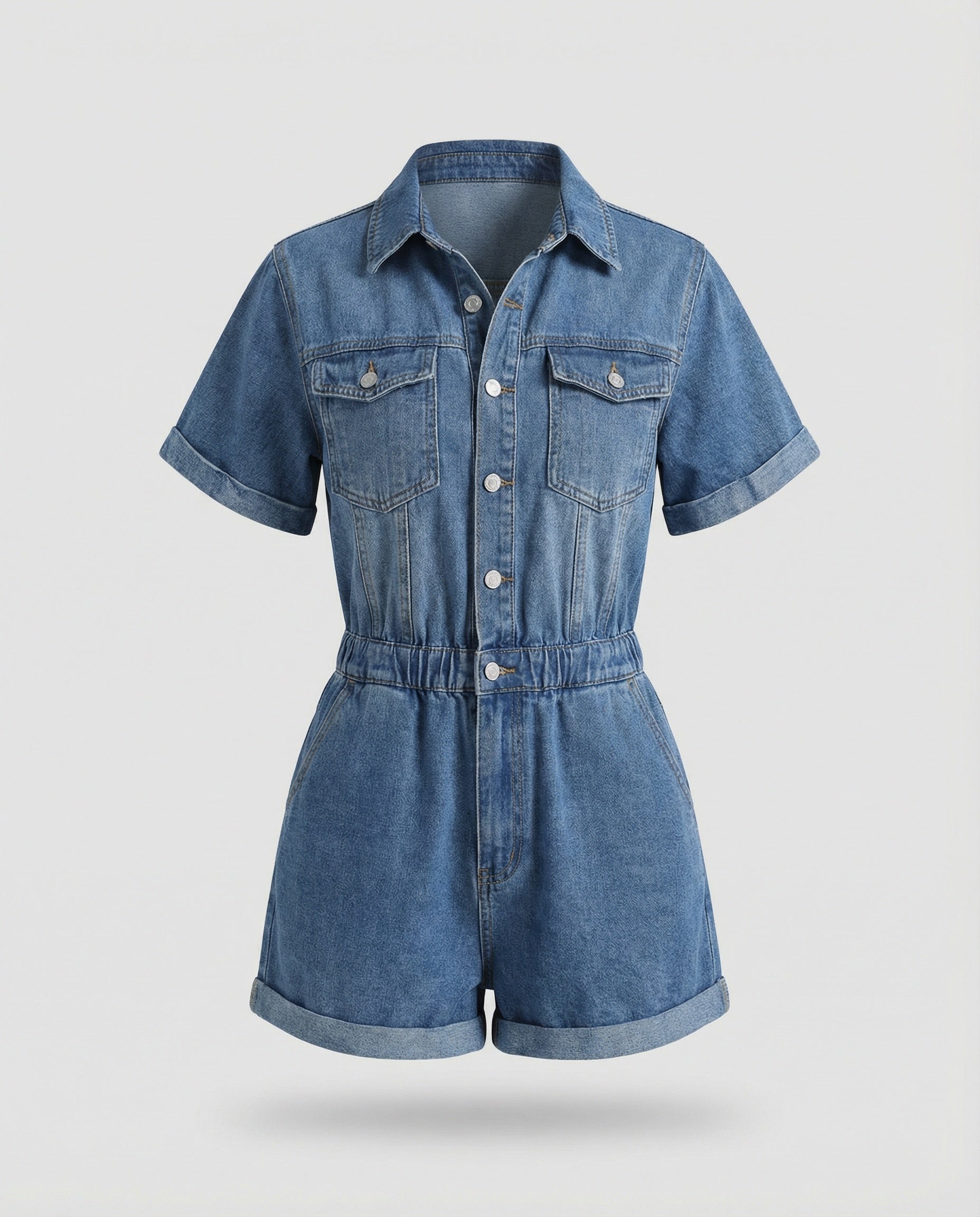 Damen Jeanshemdanzug Selmira