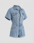 Damen Jeanshemdanzug Selmira