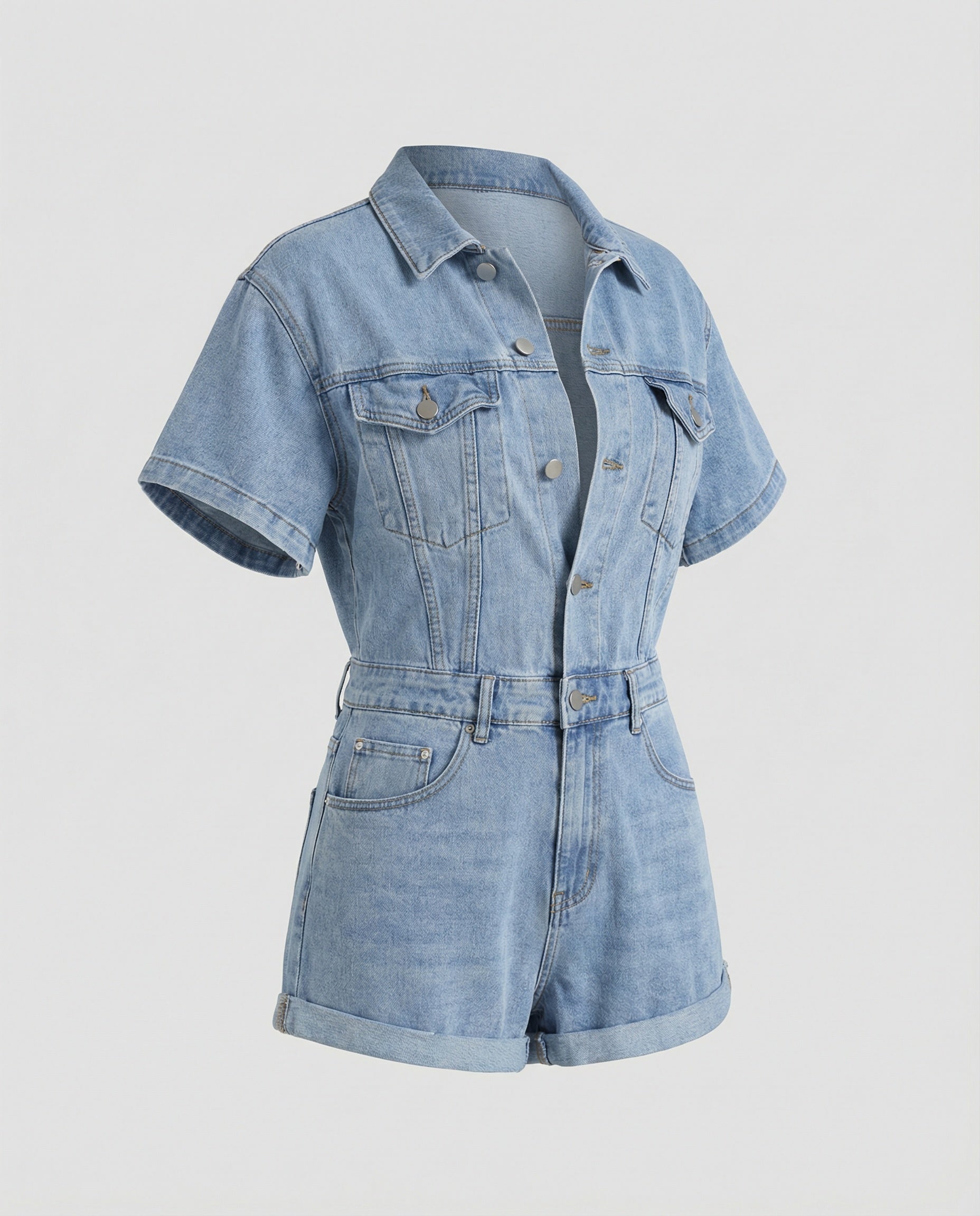 Damen Jeanshemdanzug Selmira