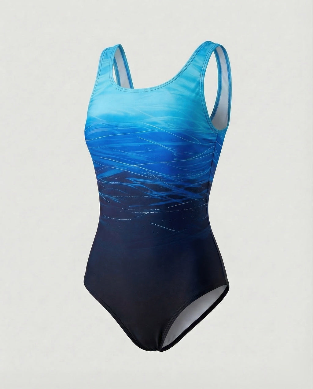 Damen Sportlicher Badeanzug mit Kreuzrücken & Schnelltrocknendem Material | Selmira