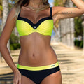 Selmira | Zwei Stück Bikini mit Push-Up-Oberteil