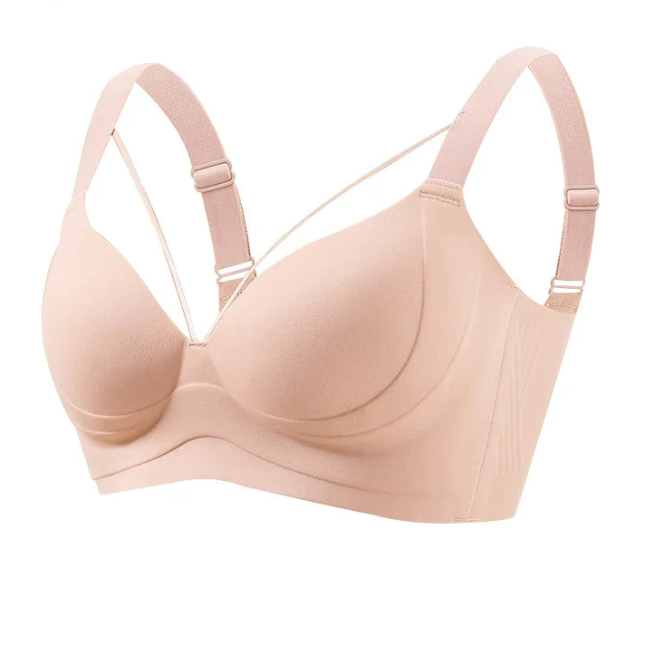 Selmira Damen Plus-Size Drahtloser BH – Nahtloser Push-up Bralette, Bequemer, Unsichtbarer BH