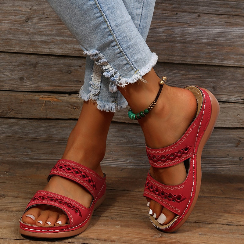Selmira | Gepolsterte orthopädische Sandalen