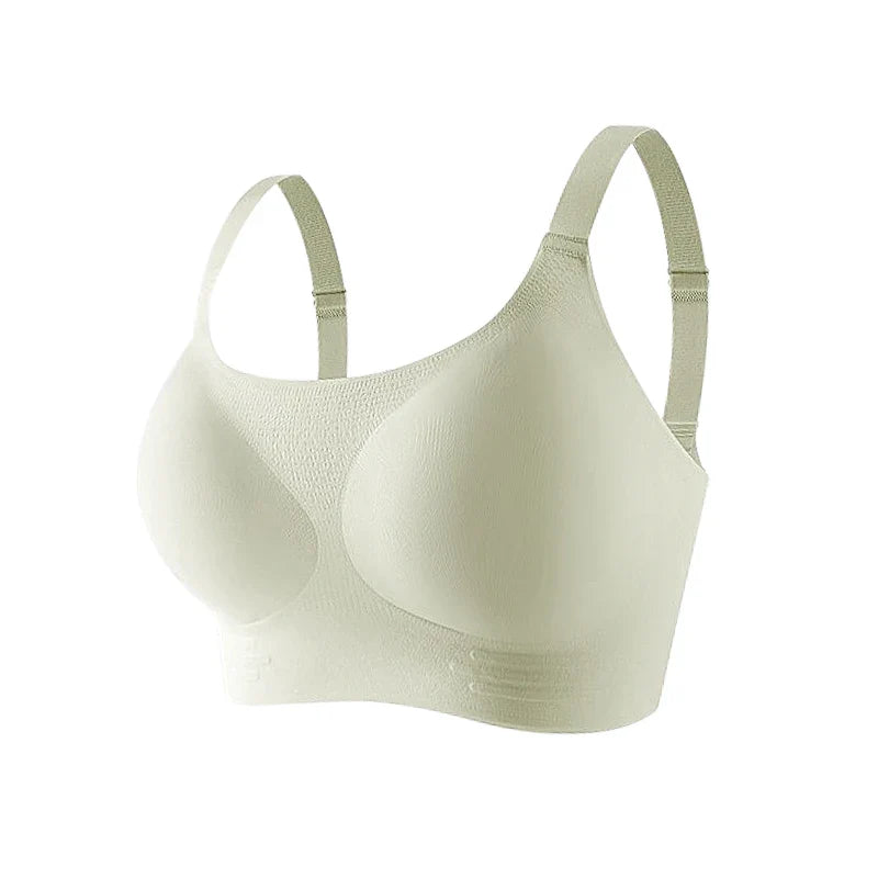 Selmira Big Cup Unsichtbarer Wireless BH – Vollabdeckung Bralette für Damen, Bequemer Alltagstrage-BH