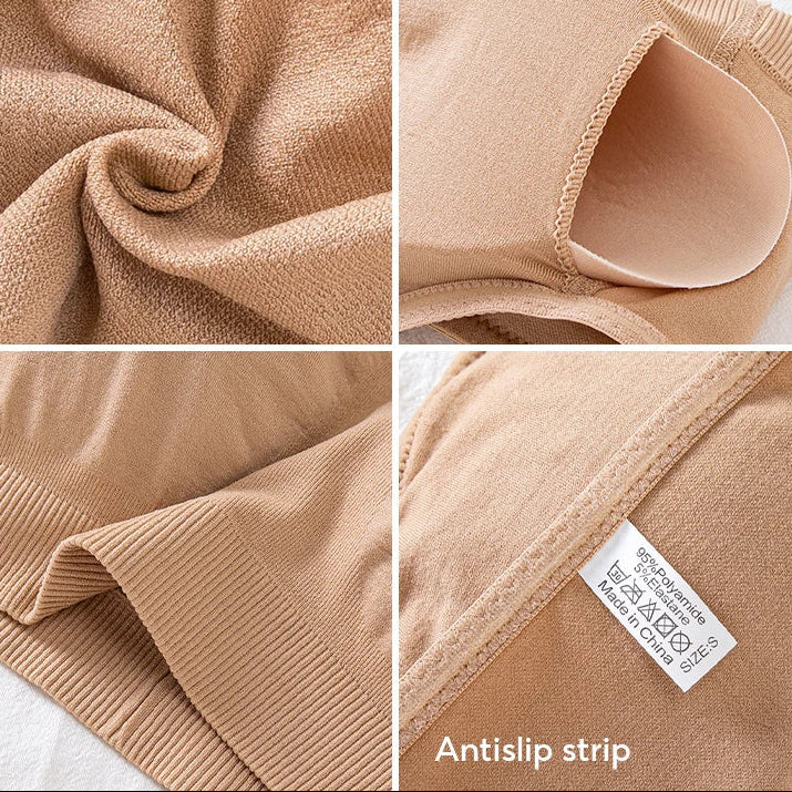 Selmira Strapless Push-up BH für Damen – Nahtloser Drahtloser BH, Rückenfreies Bralette, Abnehmbare Polsterung